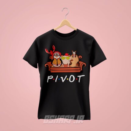 تیشرت Friends طرح P.I.V.O.T