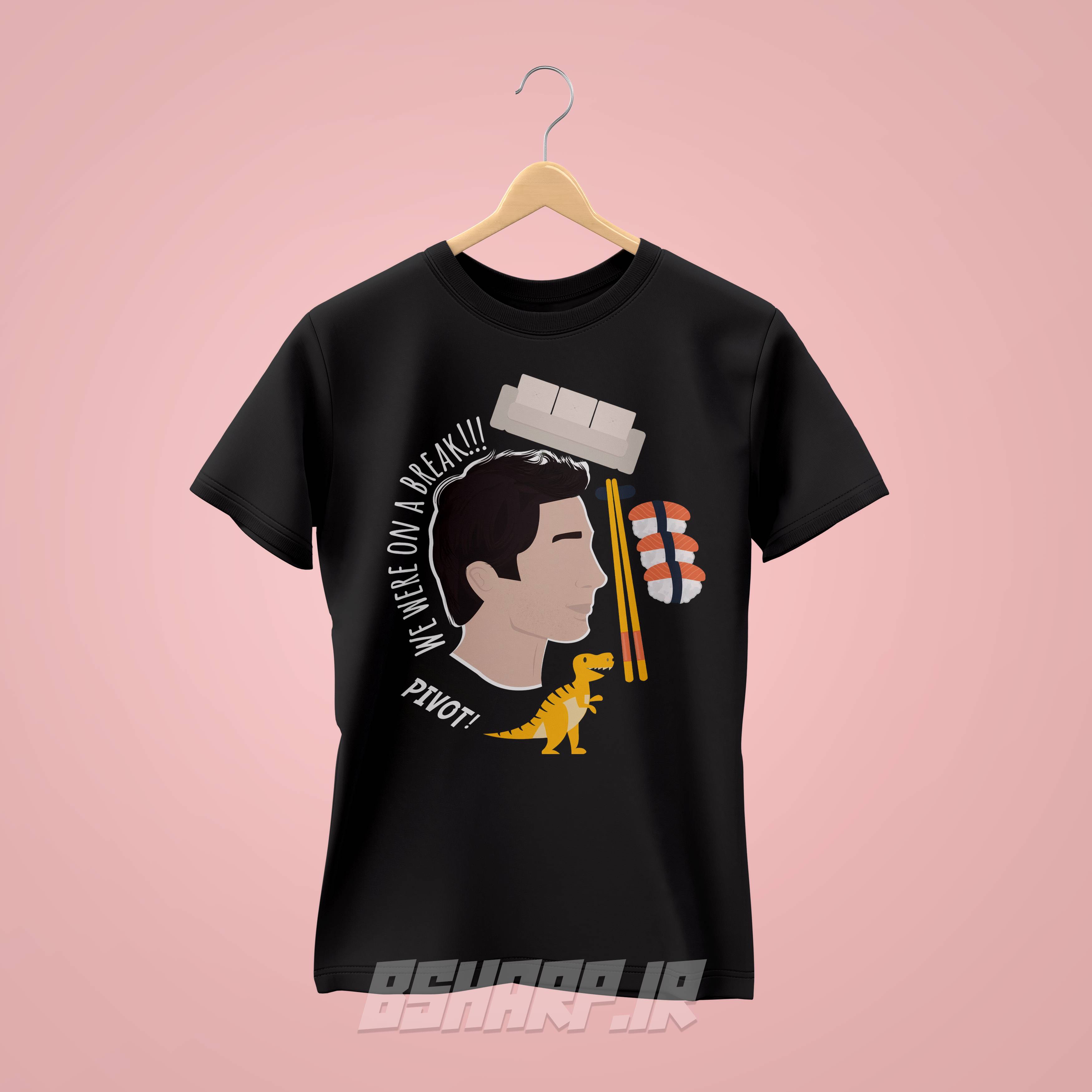 تیشرت Friends طرح Pivot