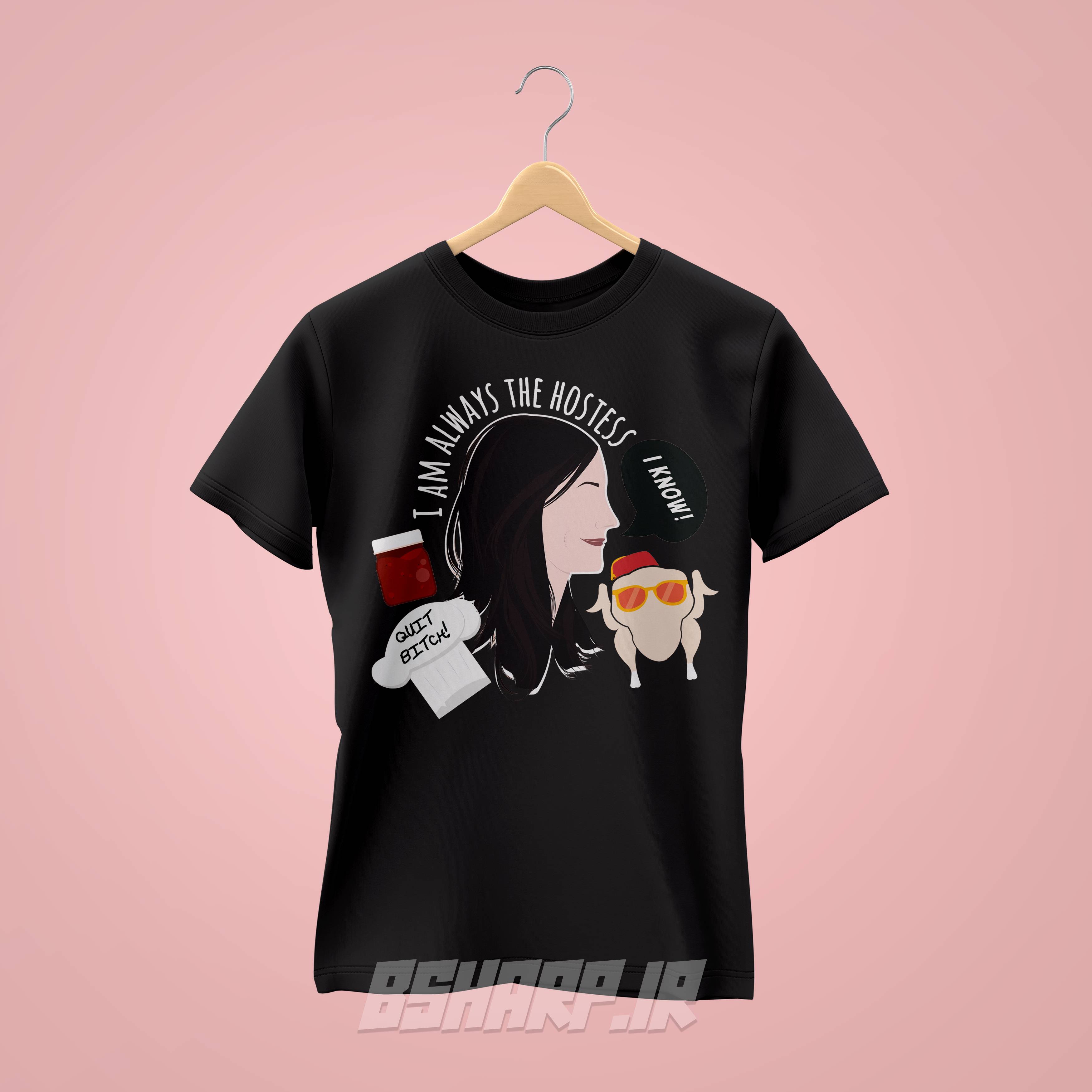 تیشرت Friends طرح همیشه میزبان