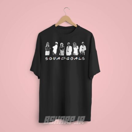 تیشرت Friends طرح SQUAD GOALS - Image 8