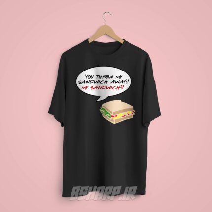 تیشرت Friends طرح ساندویچ من - Image 8