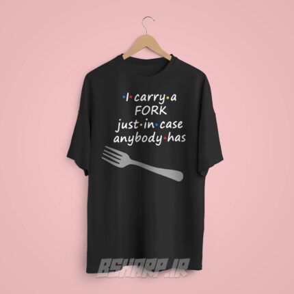 تیشرت Friends طرح چنگال همراه - Image 8