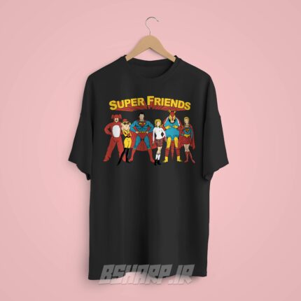 تیشرت Friends طرح Super Friends - Image 8