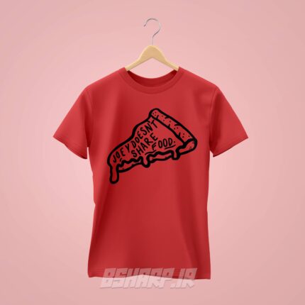 تیشرت Friends طرح Joey Doesn't Share - Image 3