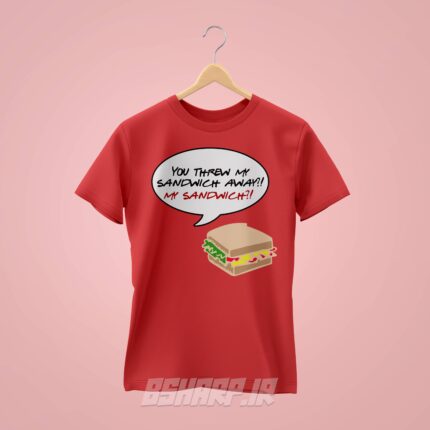 تیشرت Friends طرح ساندویچ من - Image 3