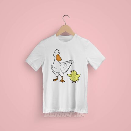 تیشرت Friends طرح اردک و مرغ - Image 7