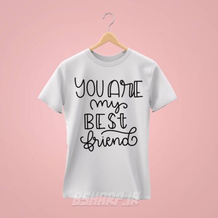 تیشرت Friends طرح بهترین دوست من - Image 2