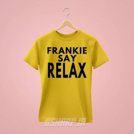تیشرت Friends طرح Frankie Say Relax - Image 4