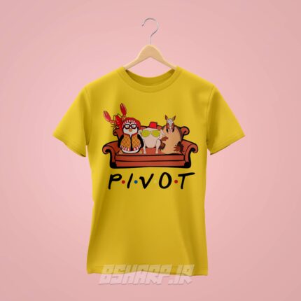 تیشرت Friends طرح P.I.V.O.T - Image 4