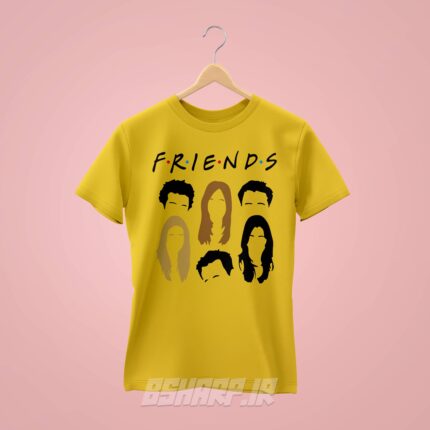 تیشرت Friends طرح مو ها - تصویر 4