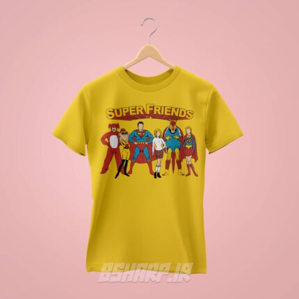 تیشرت Friends طرح Super Friends - Image 4