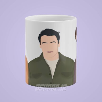 ماگ Friends طرح پسر ها - تصویر 2