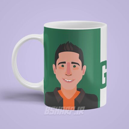 ماگ Friends طرح راس گلر - Image 3