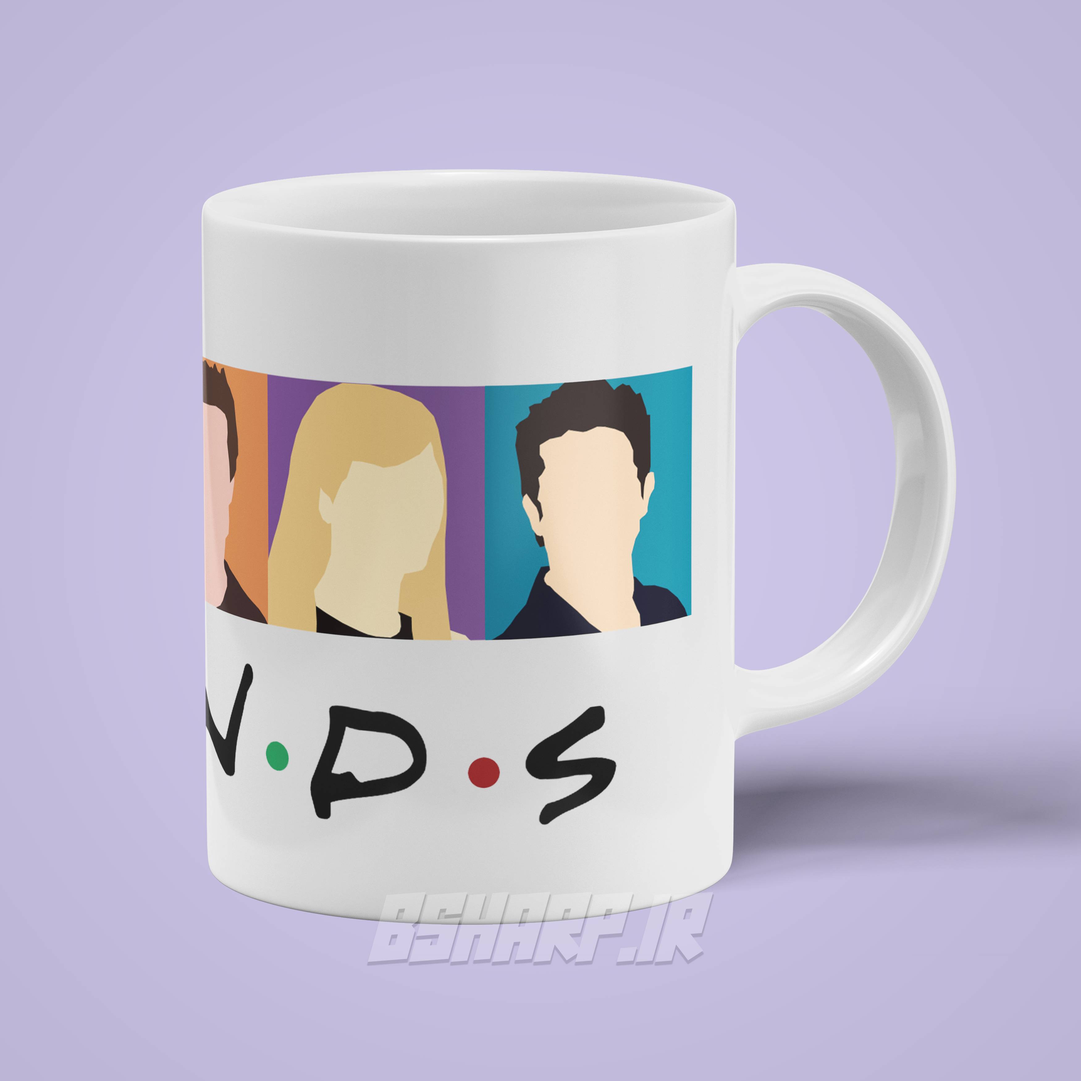 ماگ Friends طرح دوستان