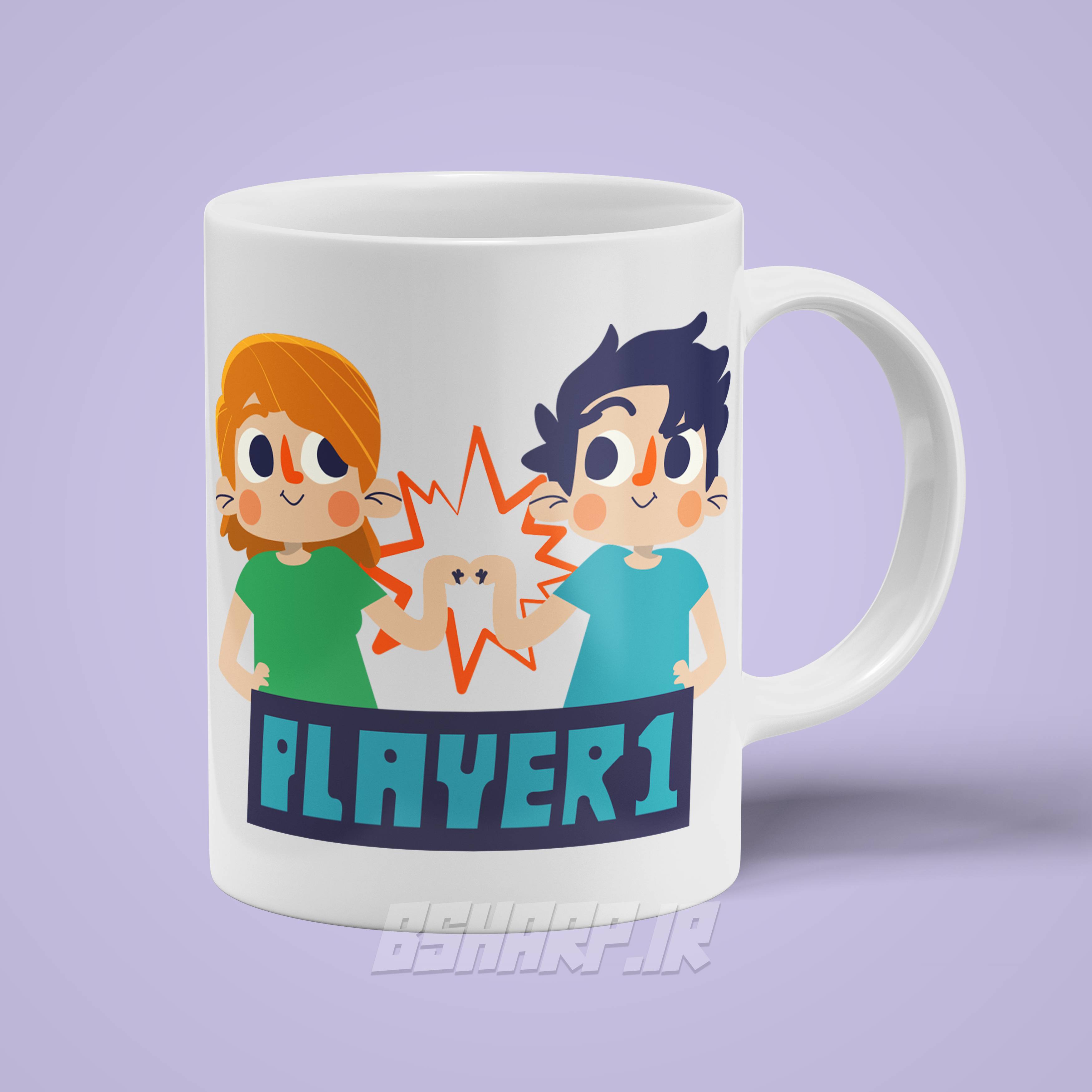 ماگ Gamer طرح Player 1