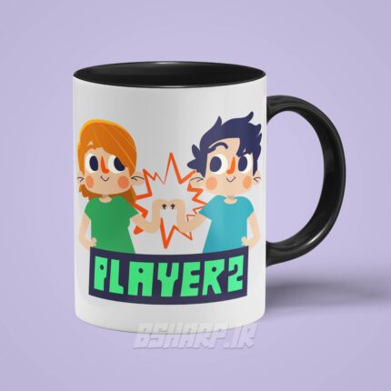 ماگ Gamer طرح Player 2 - Image 3