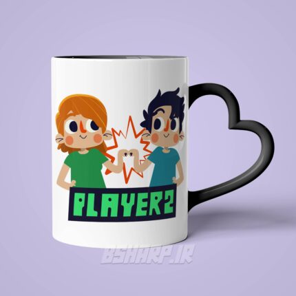 ماگ Gamer طرح Player 2 - Image 12