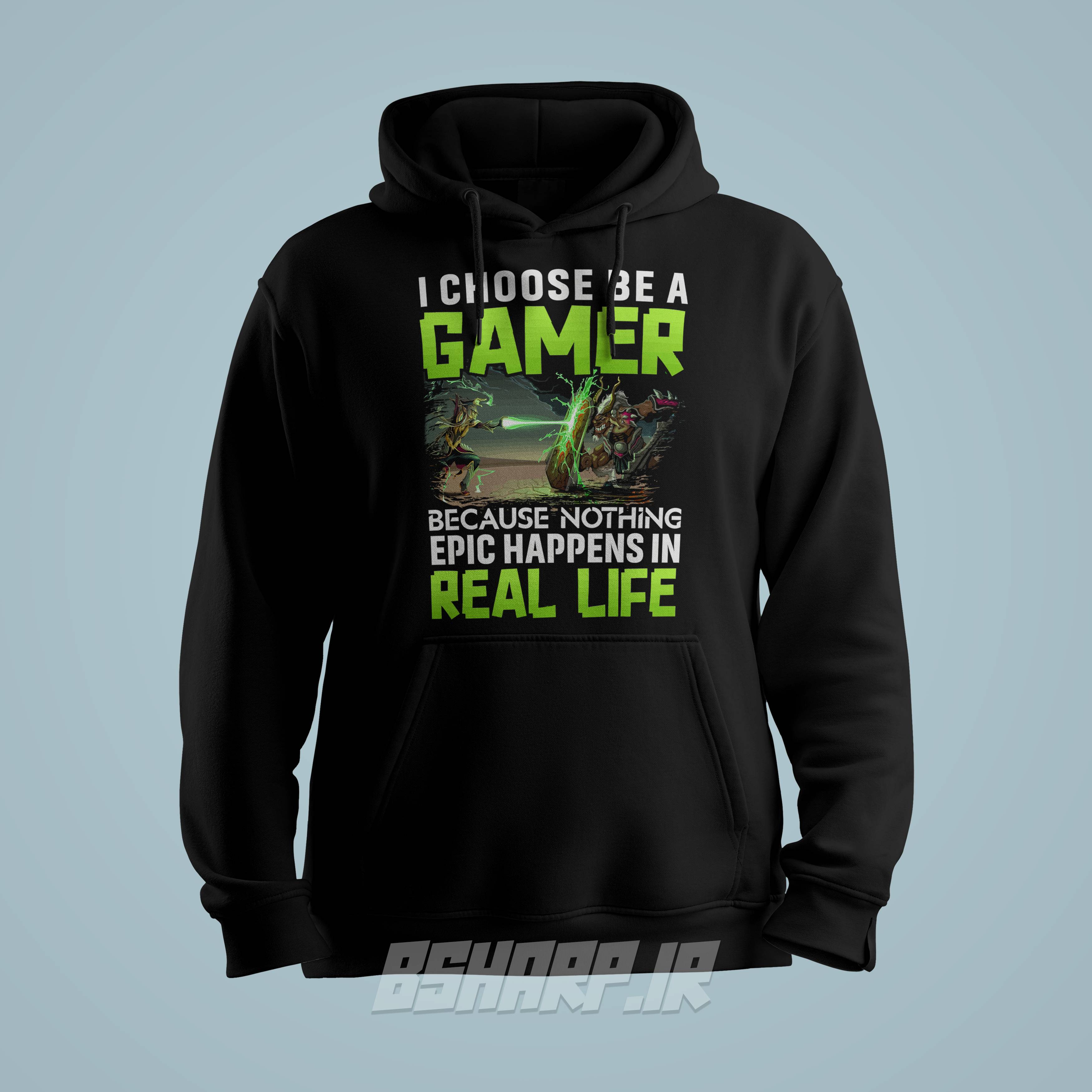هودی Gamer طرح گیم رو انتخاب میکنم