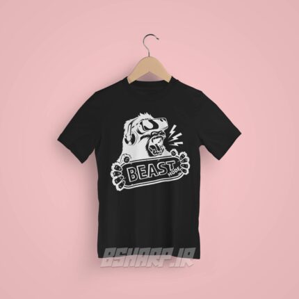 تیشرت Gamer طرح Beast Mode - Image 6