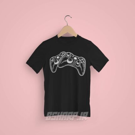 تیشرت Gamer طرح دسته - Image 6