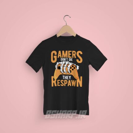 تیشرت Gamer طرح Respawn - Image 6