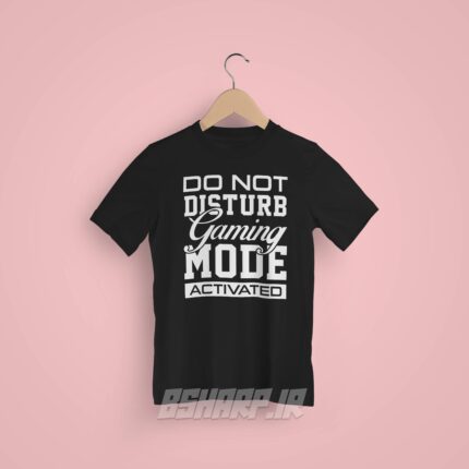 تیشرت Gamer طرح مزاحم نشو - Image 6
