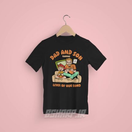 تیشرت Gamer طرح پدر و پسر گیمر - Image 6