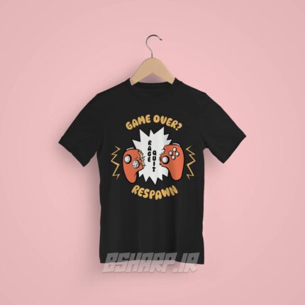 تیشرت Gamer طرح Rage Quit - Image 6