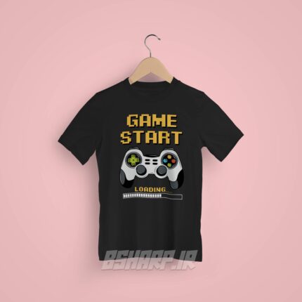 تیشرت Gamer طرح Loading - Image 6