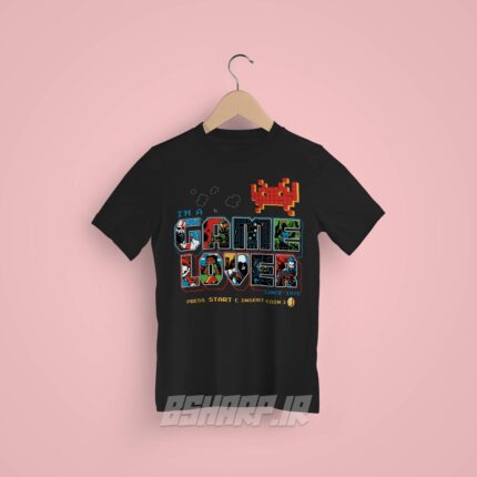 تیشرت Gamer طرح Insert Coin - Image 6