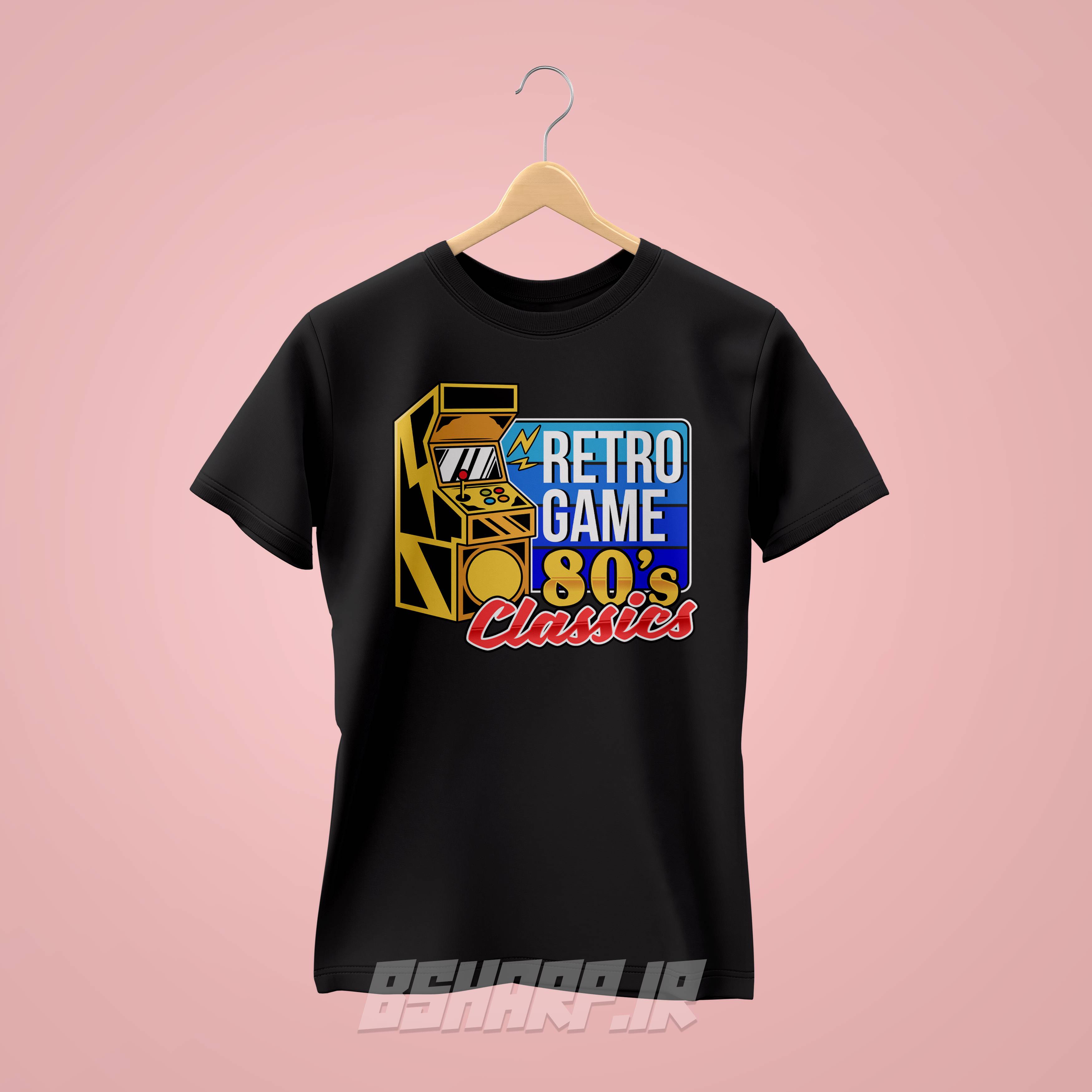 تیشرت Gamer طرح رترو