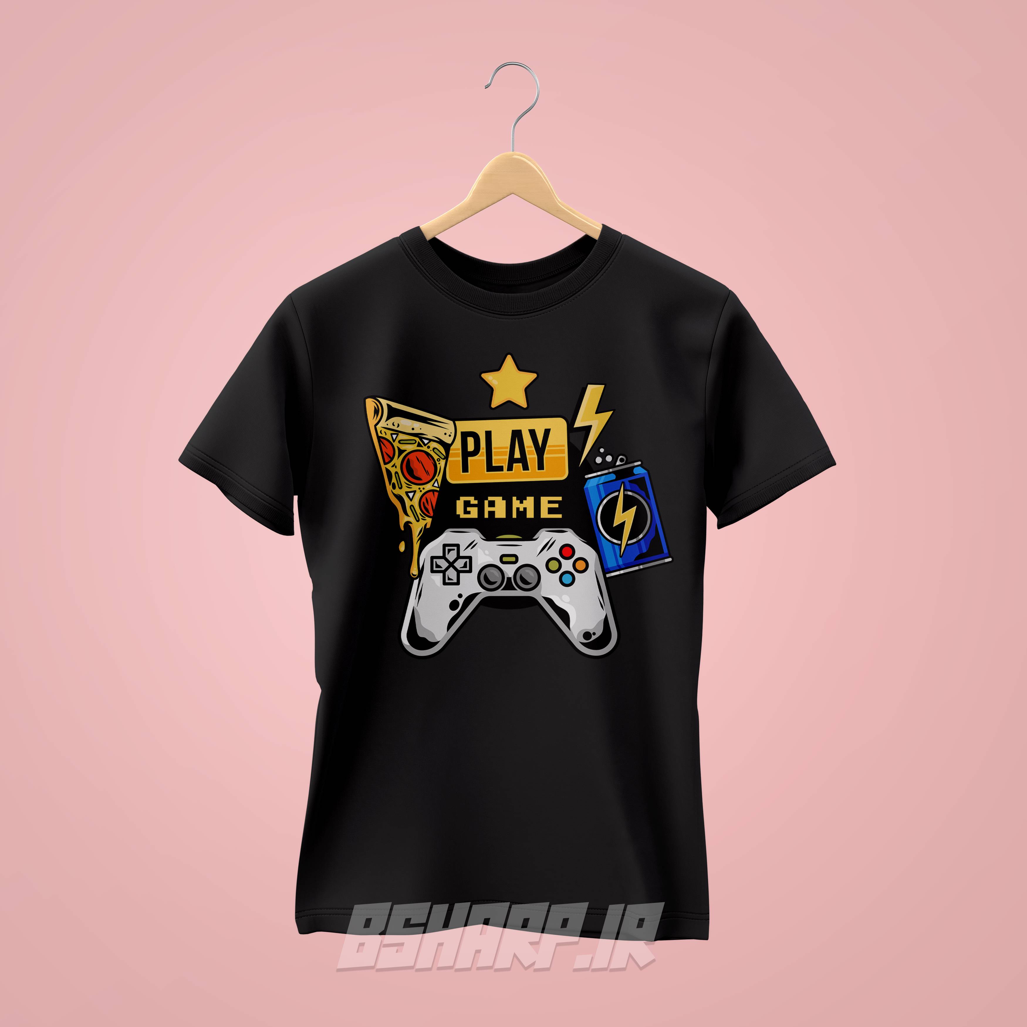 تیشرت Gamer طرح گیمینگ