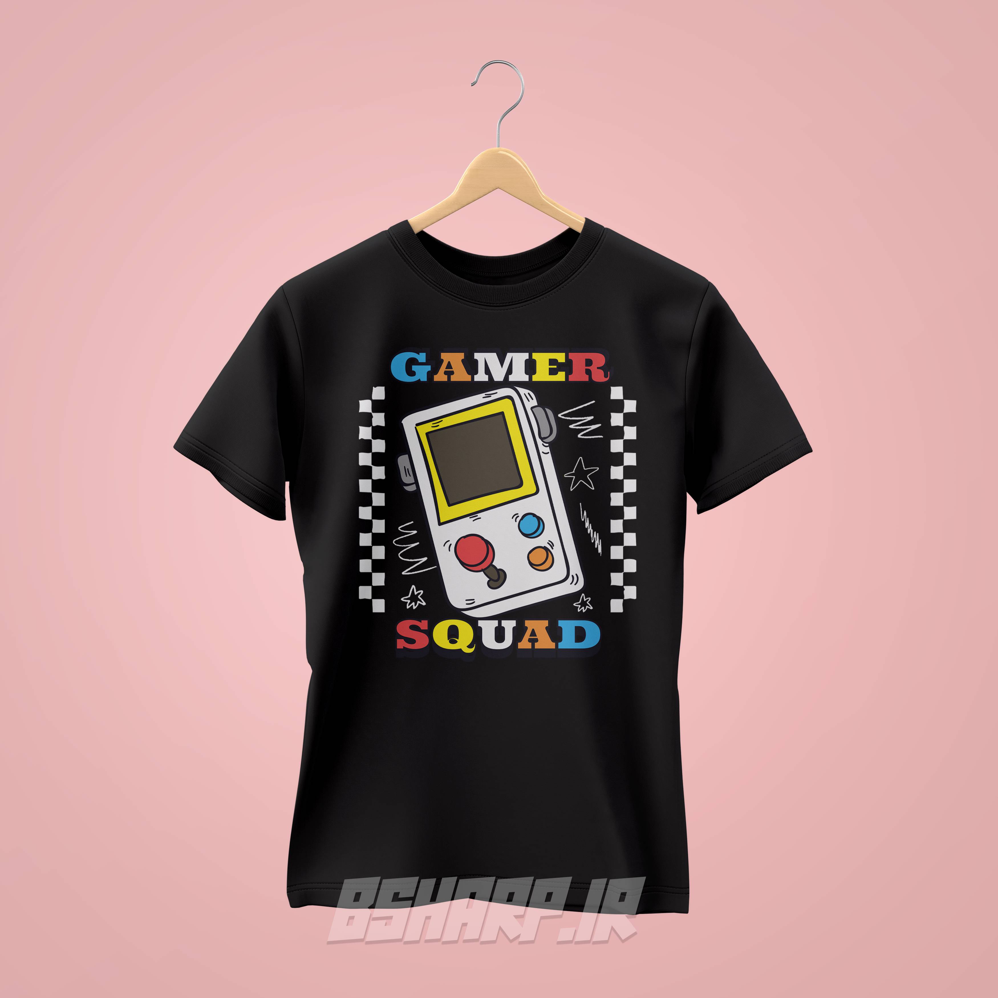 تیشرت Gamer طرح گیمر اسکواد