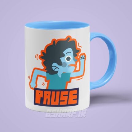 ماگ Gamer طرح Pause - Image 4