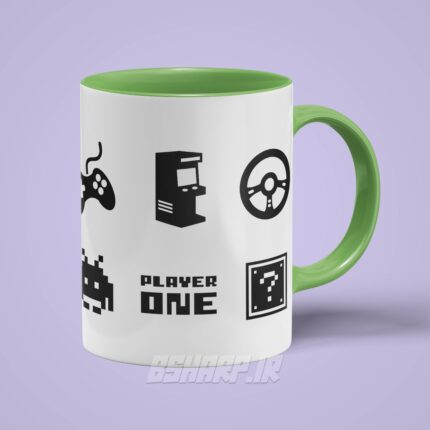 ماگ Gamer طرح Player One - Image 6