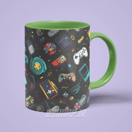 ماگ Gamer طرح کهکشان بازی ها - Image 6