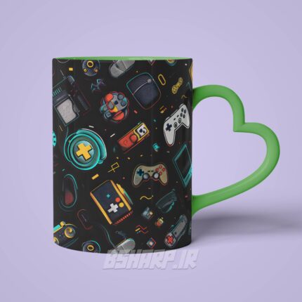 ماگ Gamer طرح کهکشان بازی ها - Image 15