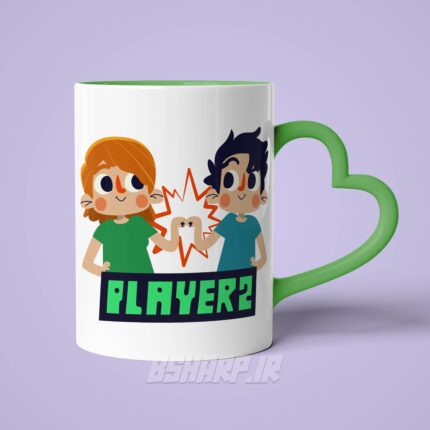 ماگ Gamer طرح Player 2 - Image 14