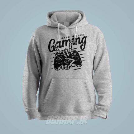 هودی Gamer طرح Hard Core Gaming - Image 3