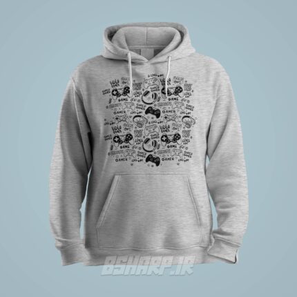 هودی Gamer طرح دنیای بازی - Image 3