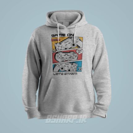 هودی Gamer طرح Yeah - Image 3