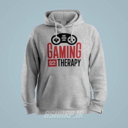 هودی Gamer طرح بازی یک تراپیه - Image 3