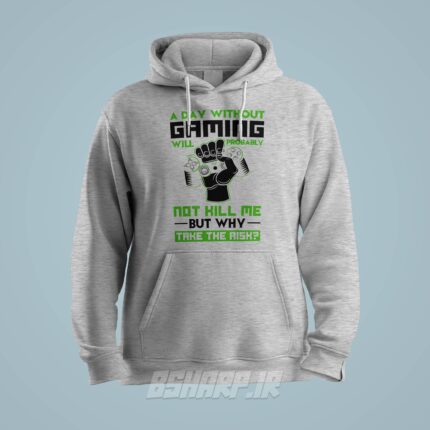 هودی Gamer طرح Why Take The Risk - Image 3