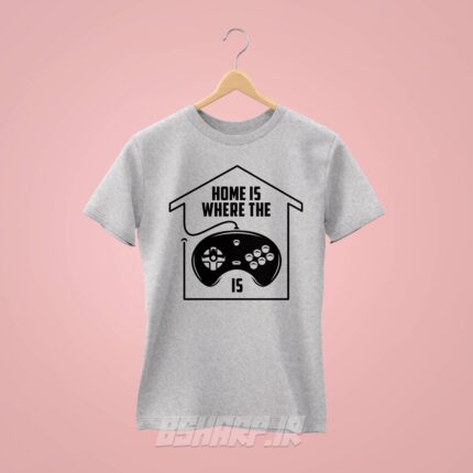 تیشرت Gamer طرح Home - Image 5