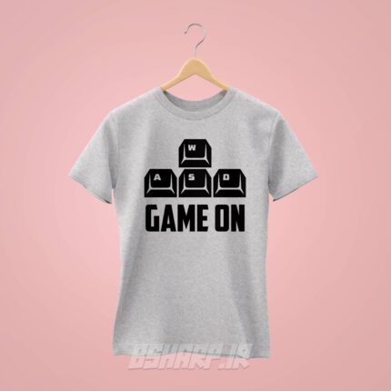 تیشرت Gamer طرح Game On - Image 5
