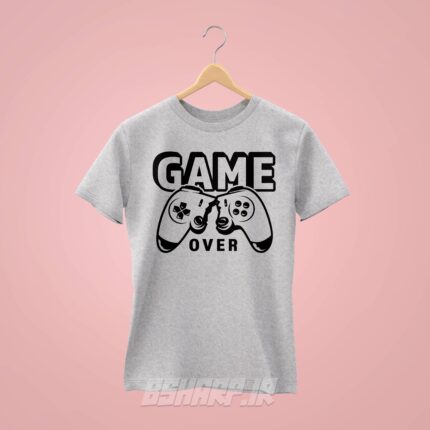 تیشرت Gamer طرح Game Over - Image 5