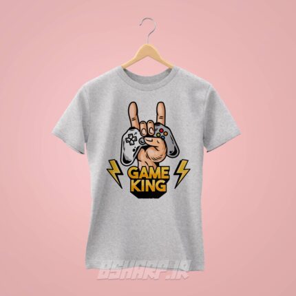 تیشرت Gamer طرح پادشاه گیم - Image 5