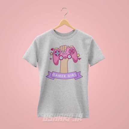 تیشرت Gamer طرح Gamer Girl - Image 5