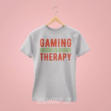 تیشرت Gamer طرح Gaming Is Therapy - Image 5