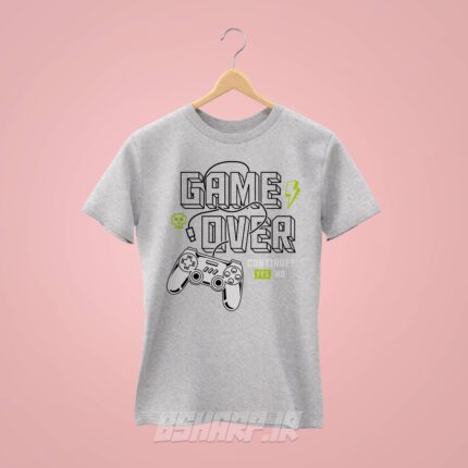 تیشرت Gamer طرح Continue - Image 5